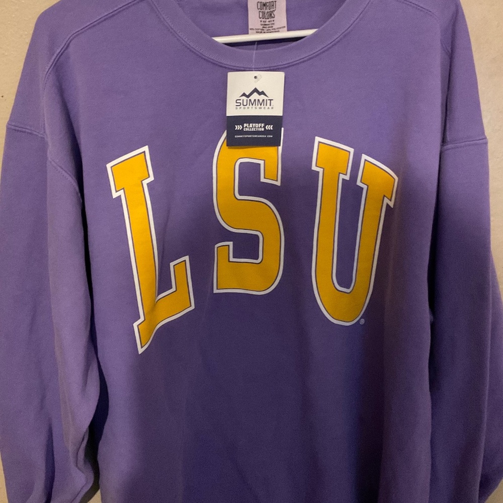 LSU crewneck